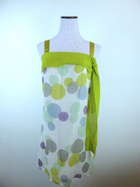 NWT BOW & ARROW Anthropologie Polka dot silk dress